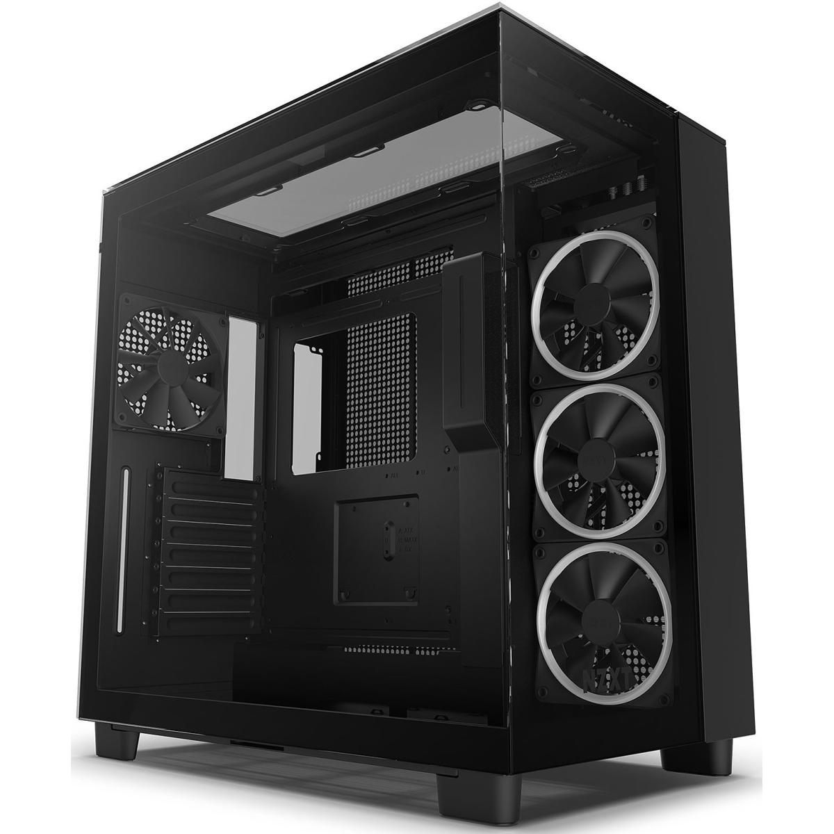 NZXT H9 Elite Premium Dual-Chamber Mid-Tower Tempered Glass Gaming Case NZXT H9 Elite Premium Dual-Chamber Mid-Tower Tempered Glass Gaming Case
